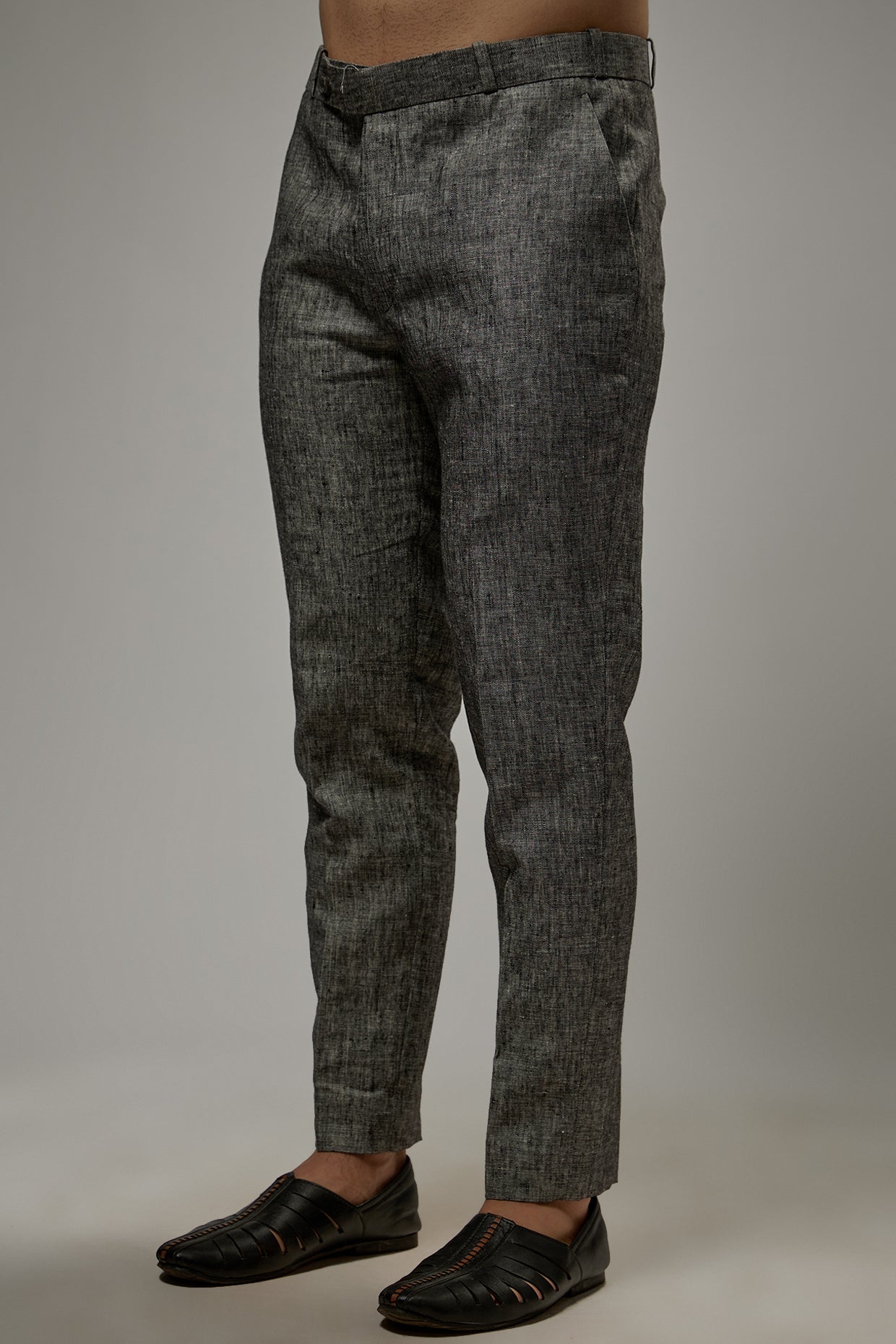 Ash Grey Linen Co-Ord Set