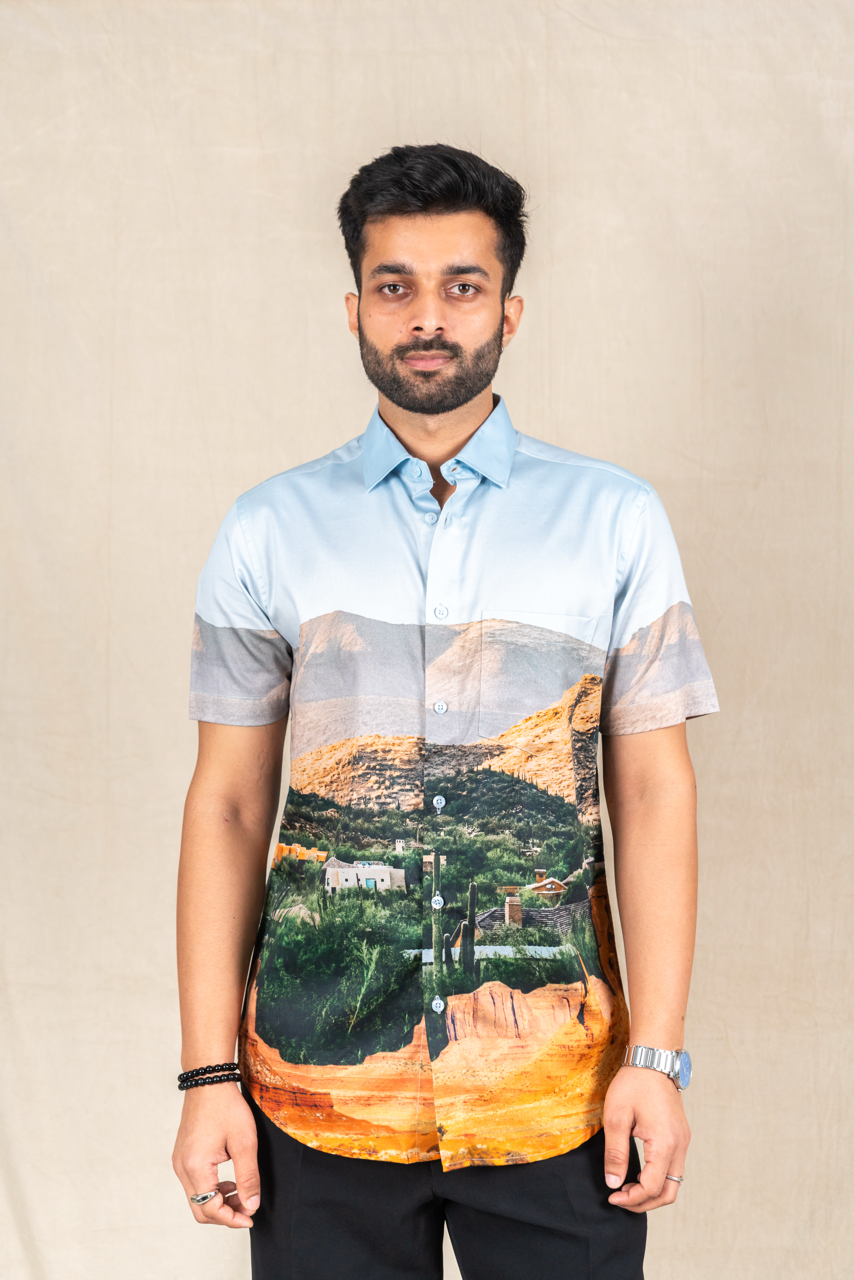 Sierra Vista Scenic Printed Shirt