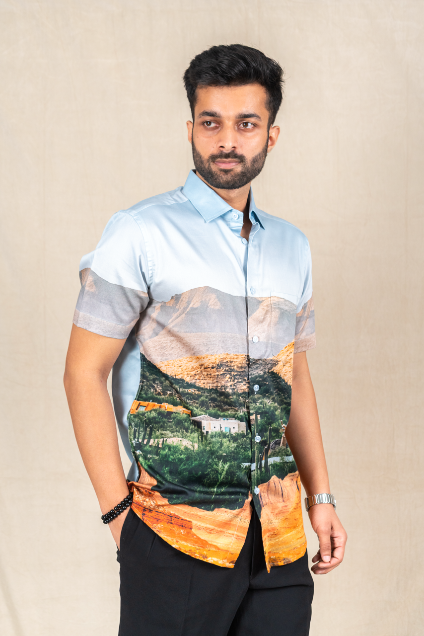 Sierra Vista Scenic Printed Shirt