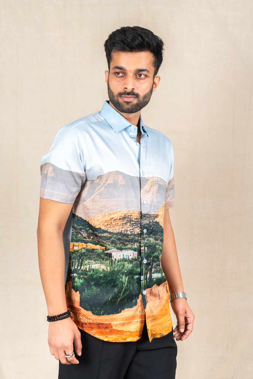 Sierra Vista Scenic Printed Shirt