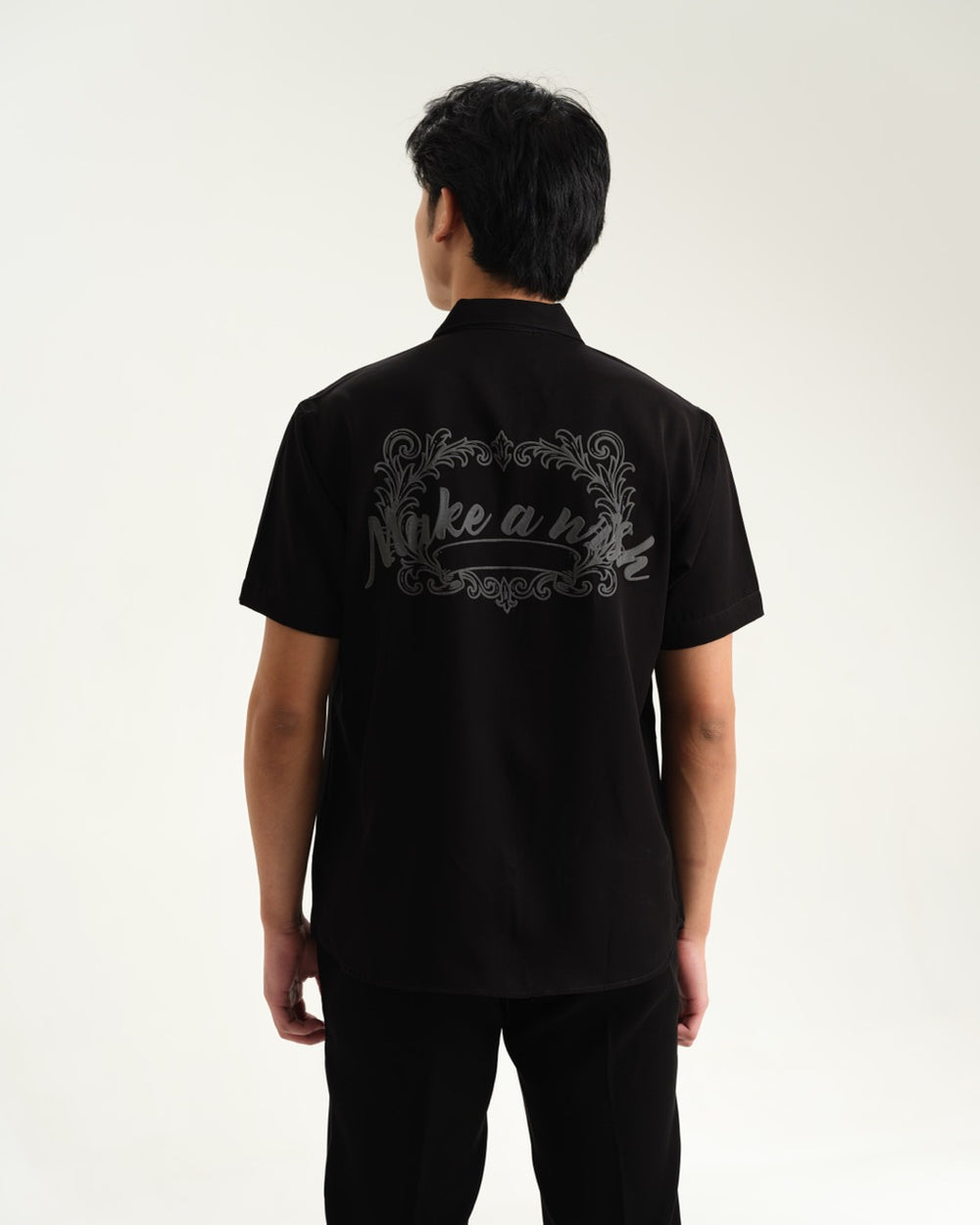 Abees menswear - back view