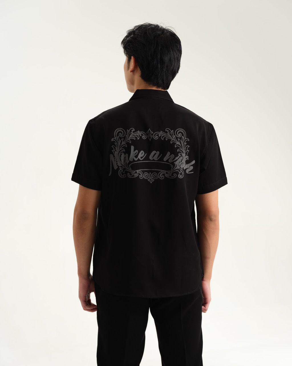 Abees menswear - back view
