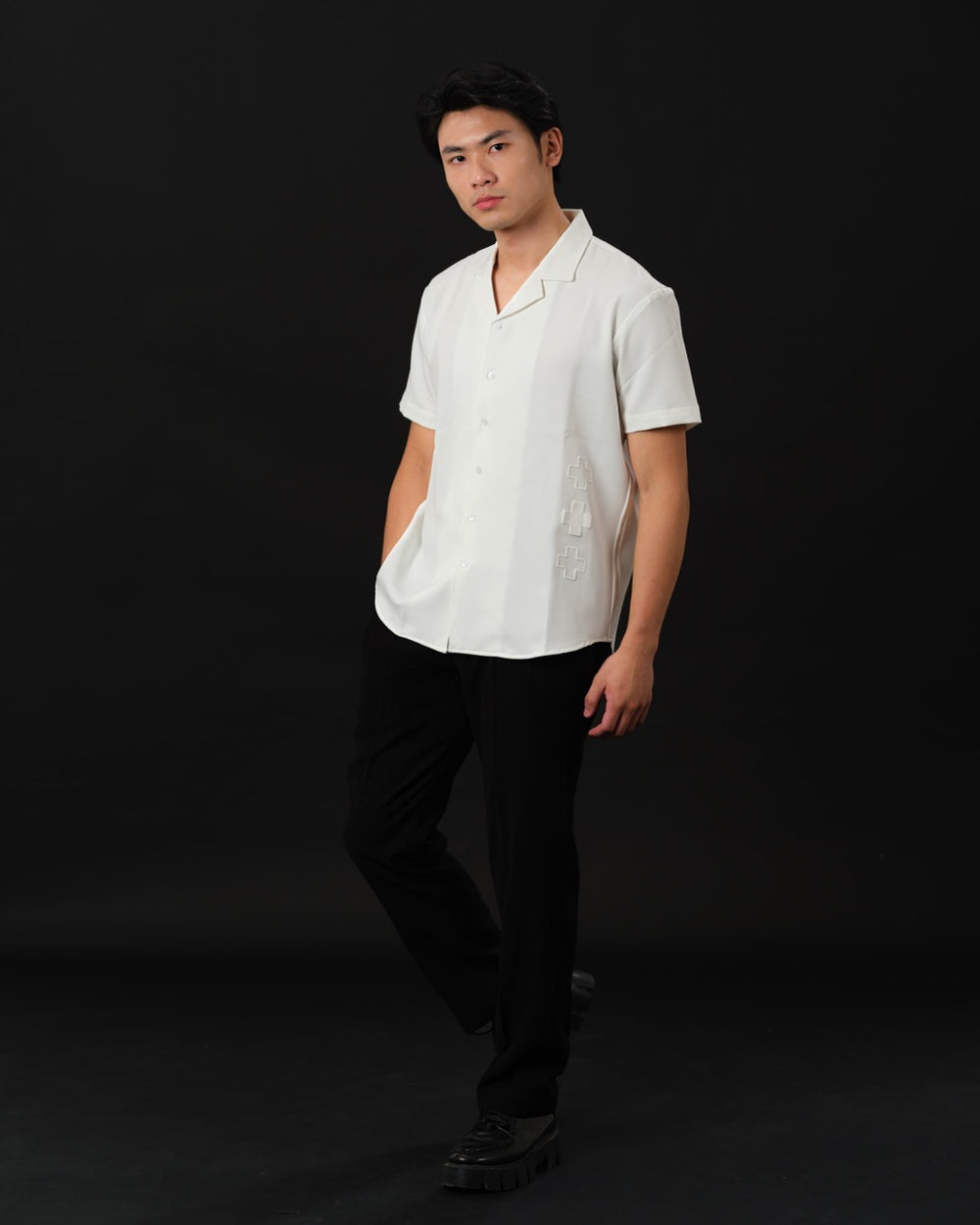 Abees Cotton shirt - back view