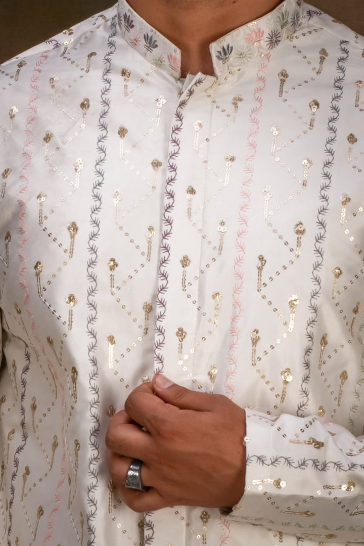 Abees kurta set for haldi and mehendi - back view