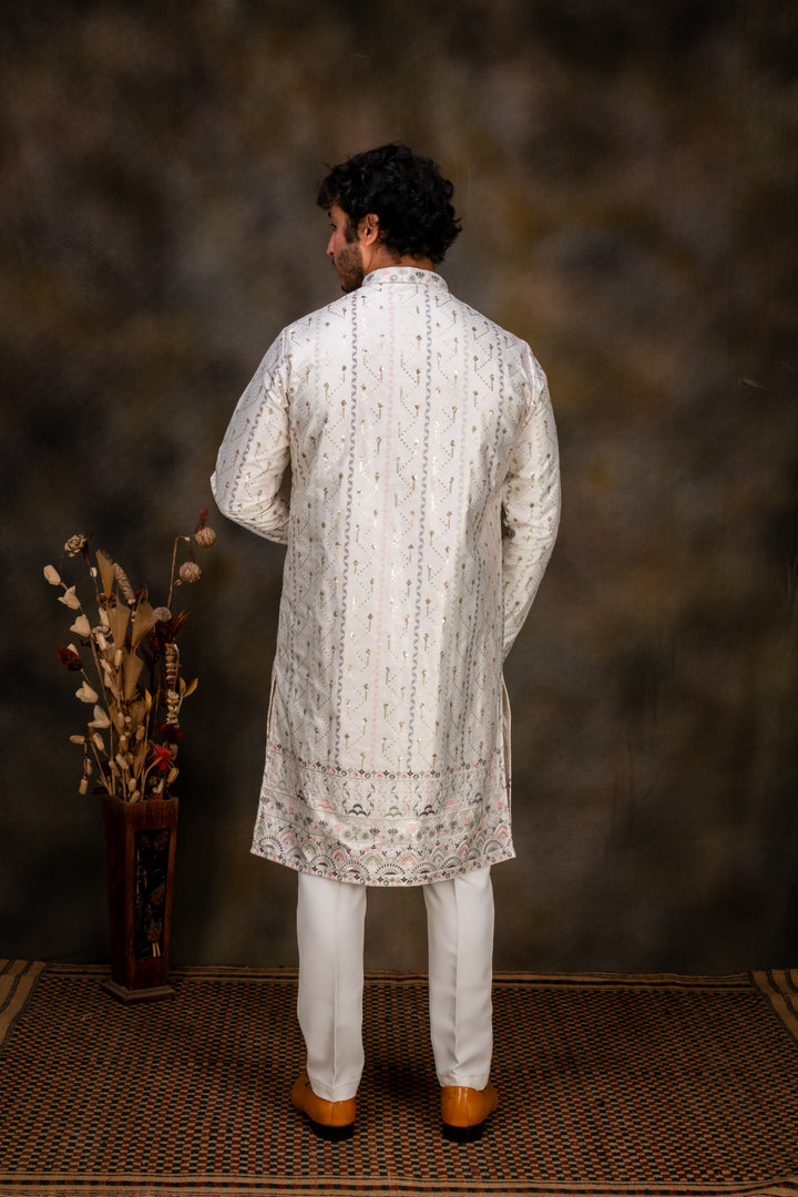 Abees kurta set for haldi and mehendi - detail view 1