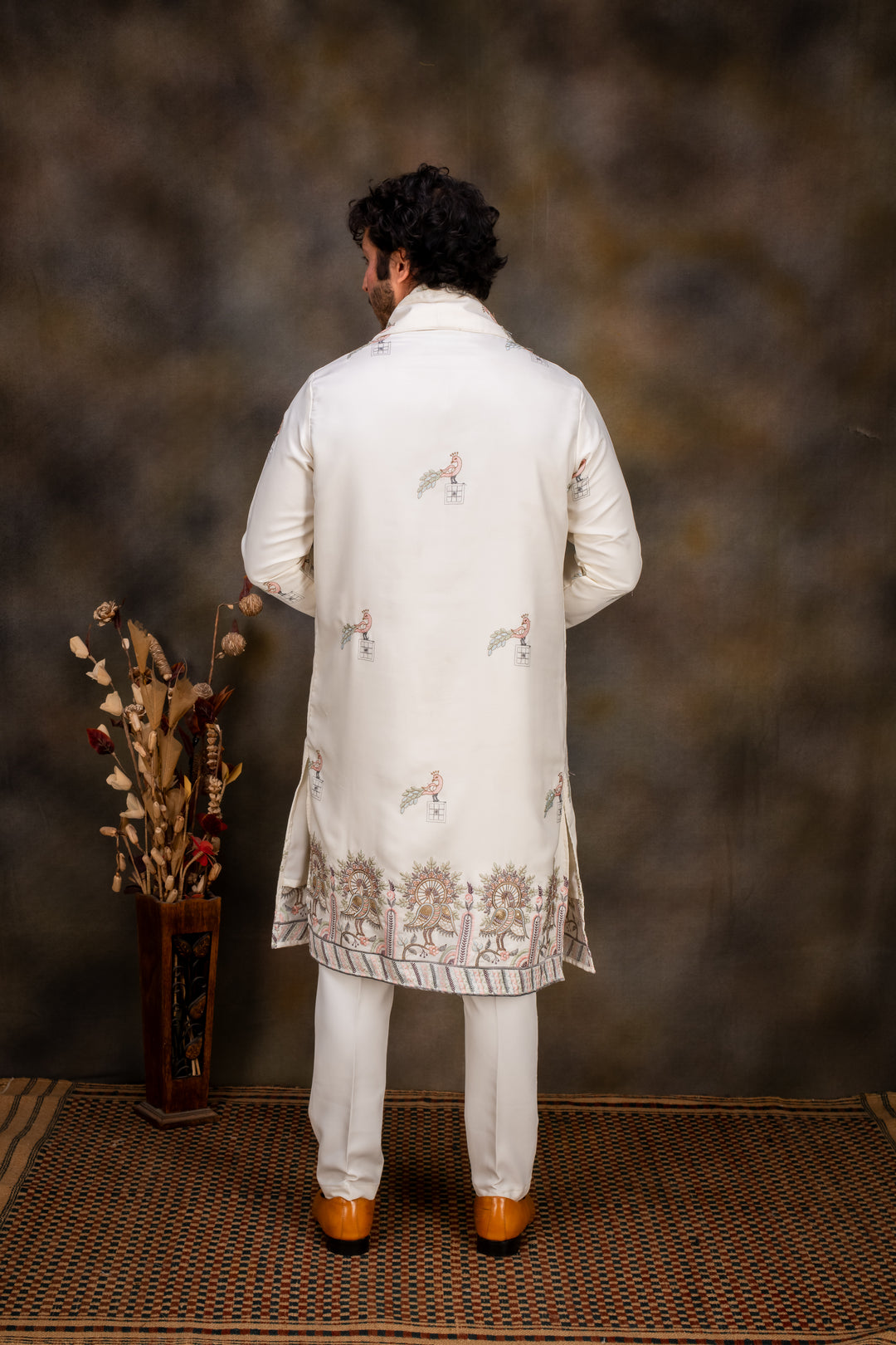 Abees Multi cotton printed kurta set - detail view 1