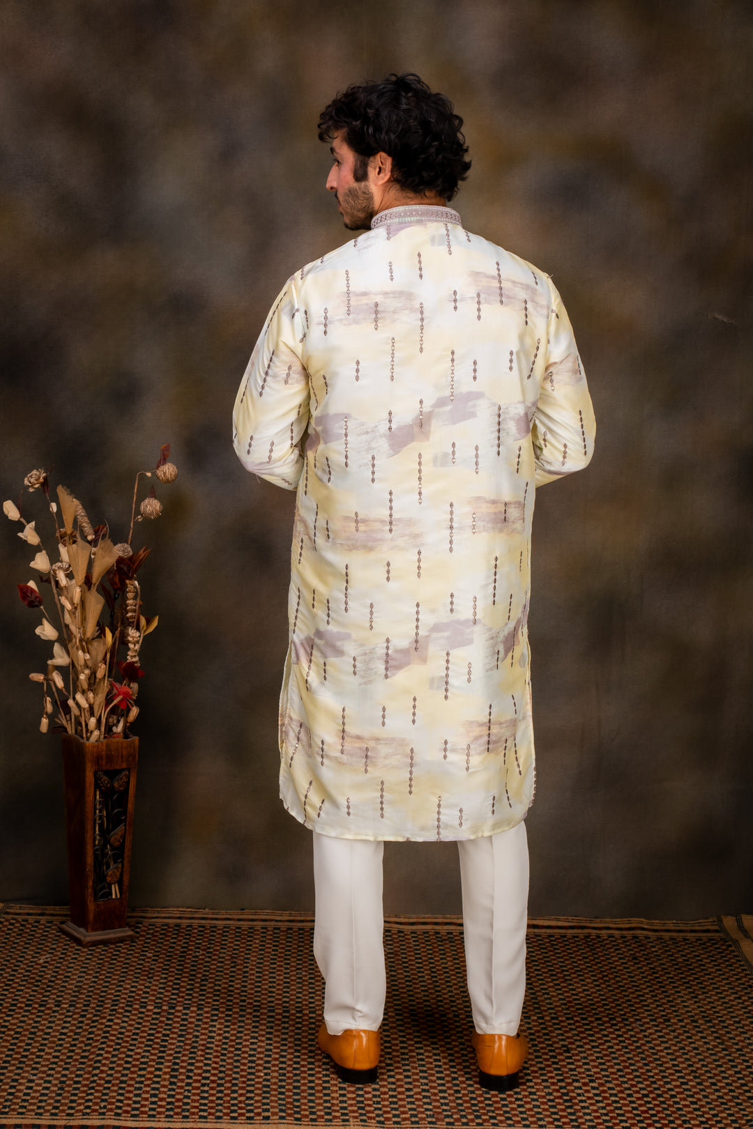 Abees Beige kurta set - detail view 1