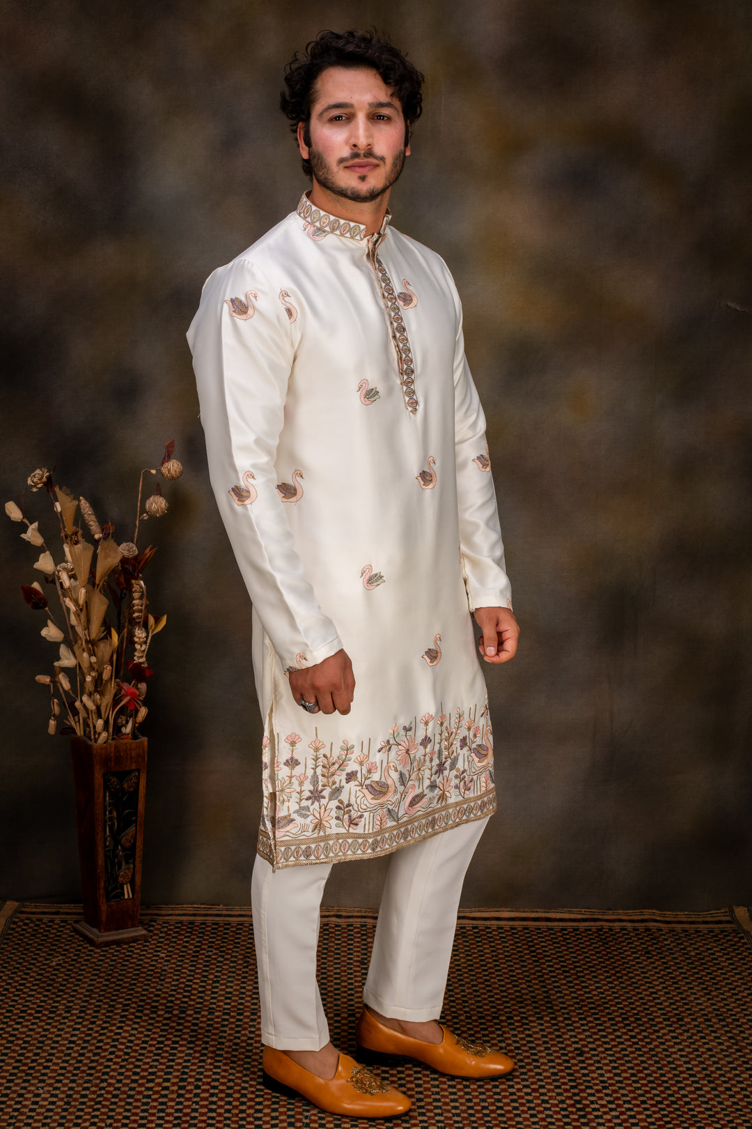 Abees Printed kurta set - front view