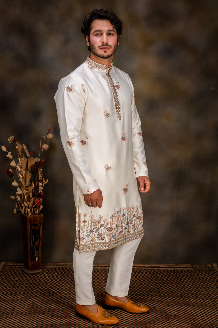Abees Printed kurta set - front view