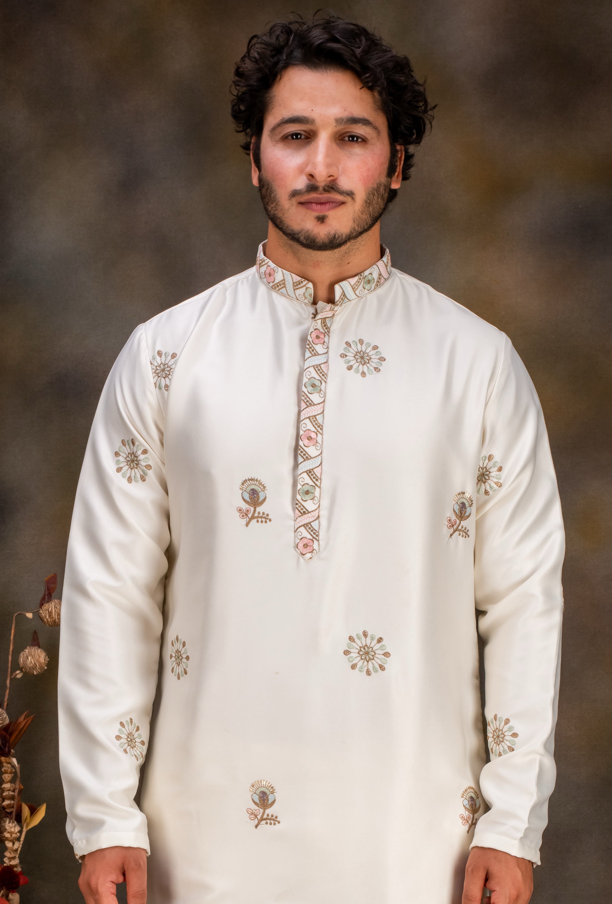 Abees Printed kurta set - side view