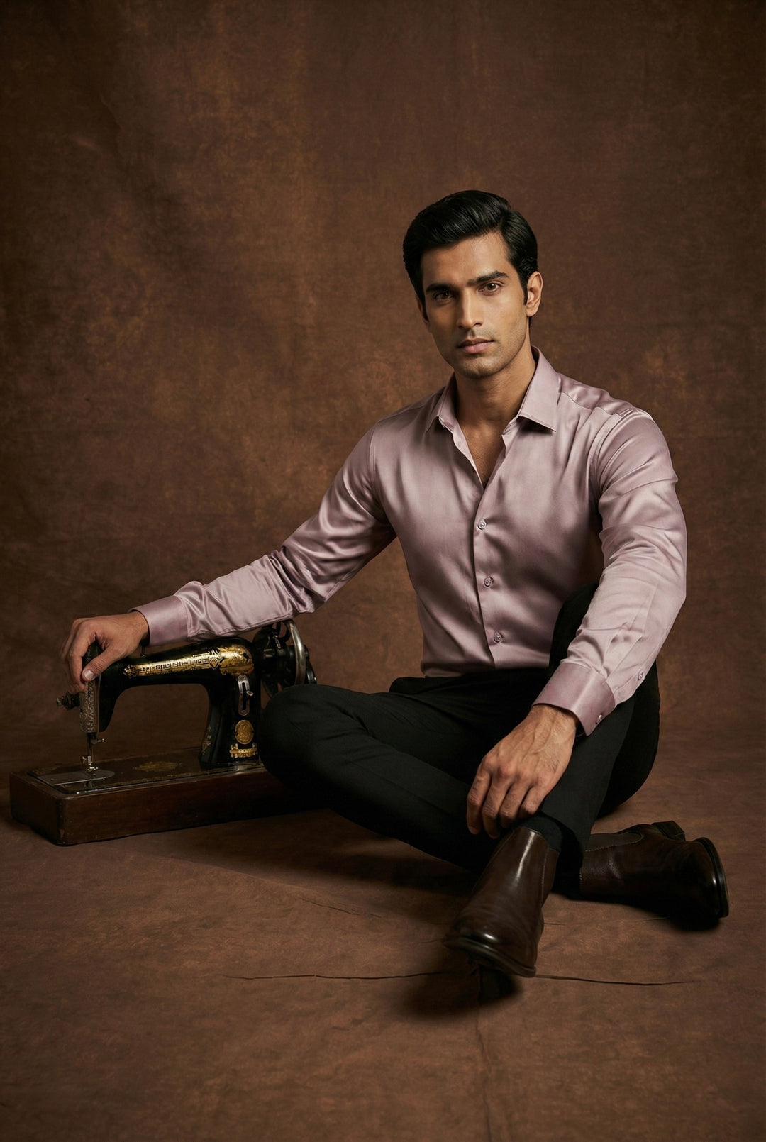 Onion Pink Premium Formal Shirt for Men