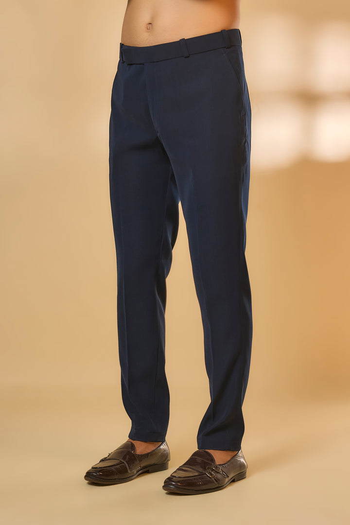 Abees Blue viscose zardosi sherwani set - detail view 1