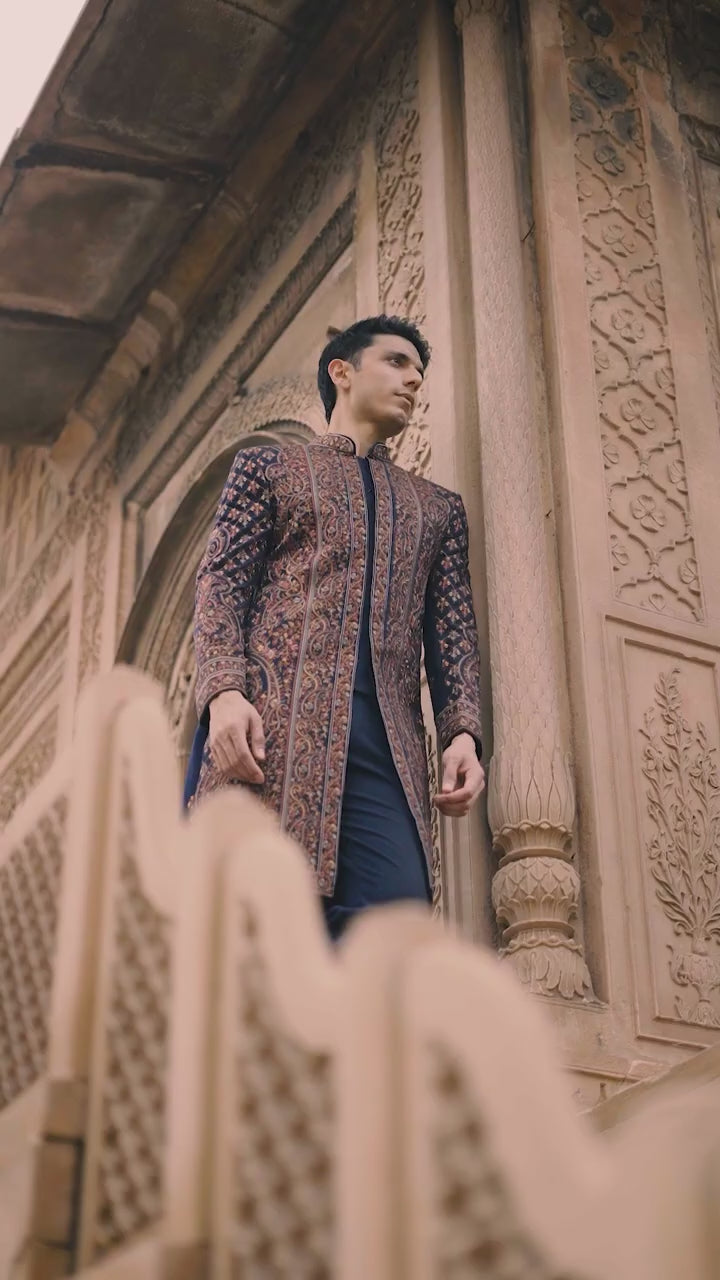 Royal Navy Heritage Embroidered Sherwani